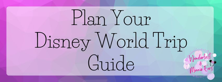 Plan your Disney World trip guide banner image