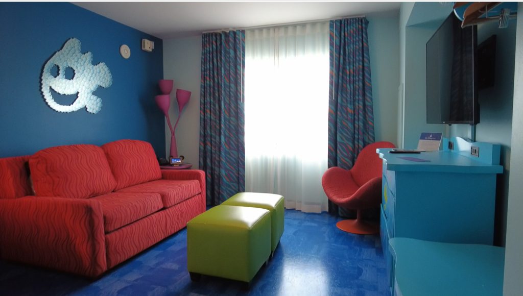 Finding Nemo room at Disney's art of animation resort